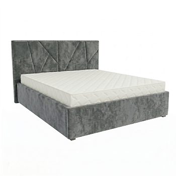 Кровать Рица-1 1,4*2,0 с П.М. Тк. Небби 316 4 кат  Апогей