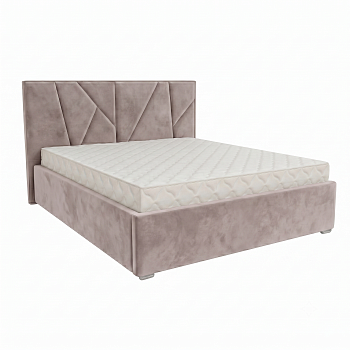 Кровать Рица-1 1,2*2,0 с П.М. Тк.CONNECT PRO 19 1 кат UNIQ  Апогей
