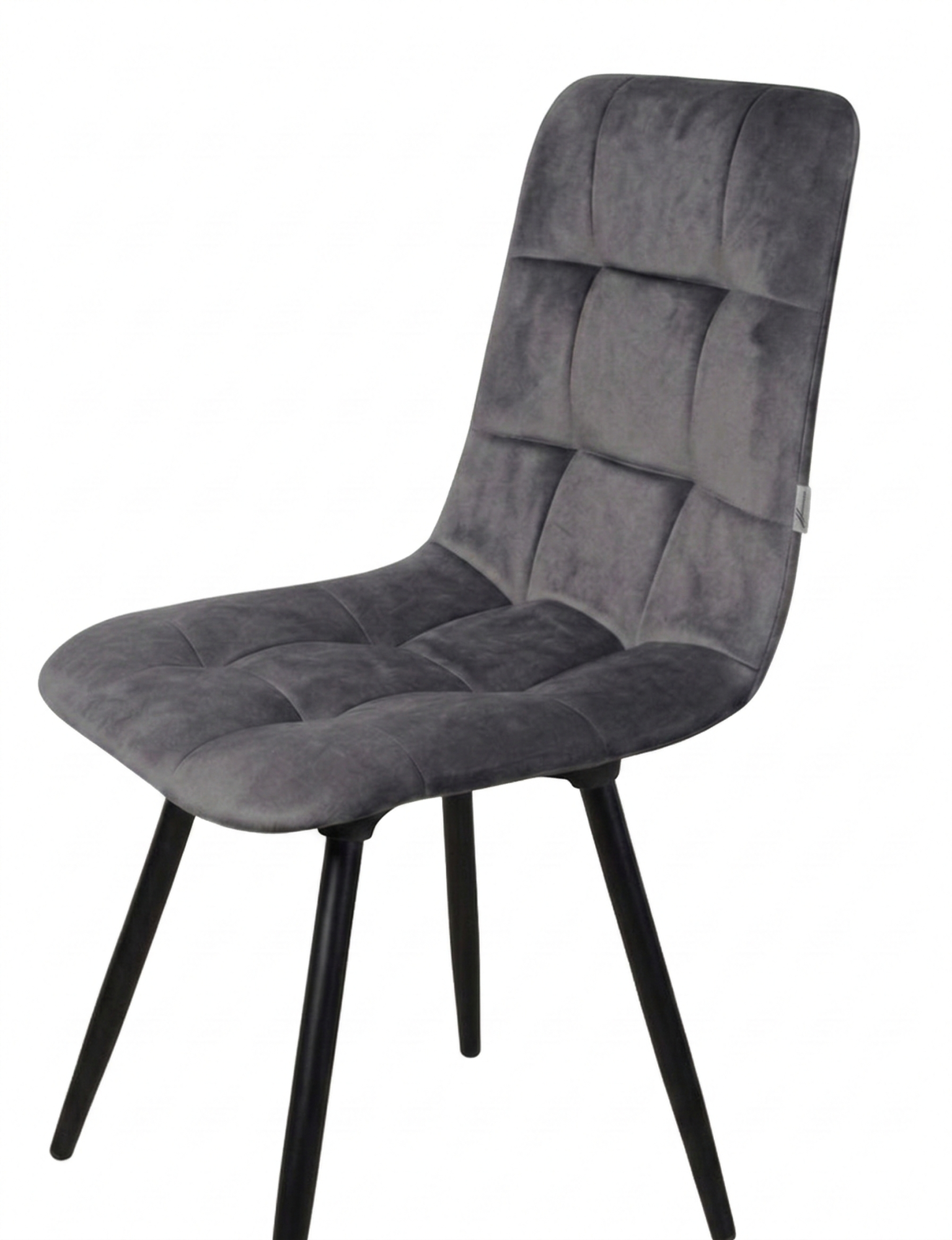Стул "Фред" черный матовый (Титан 11 графит)