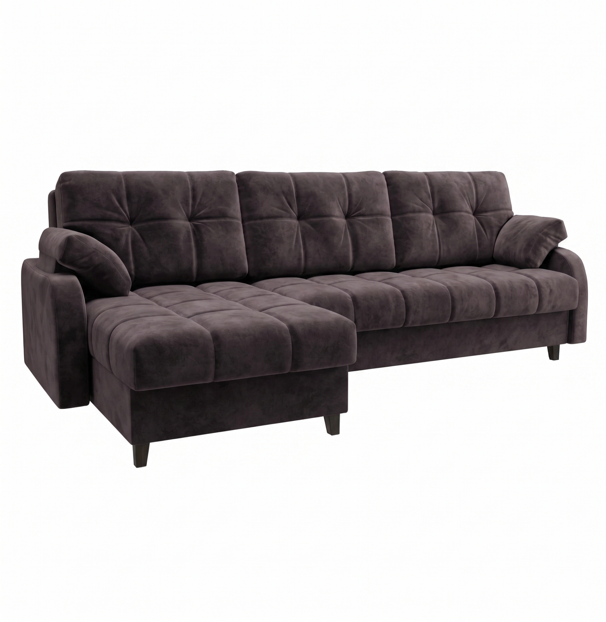 Диван Финка-4.1 ДКУ Тк.Sensey Dasty Plum 3 кат Апогей